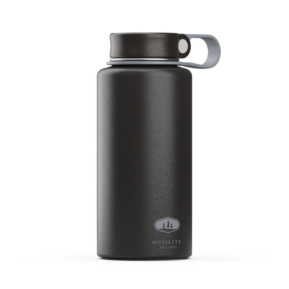 GSI Microlite 1000 Twist Thermoflasche Schwarz