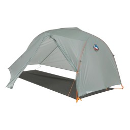 Big Agnes Footprint Tiger Wall UL1 mit separat erhältlichem Außenzelt aufgebaut