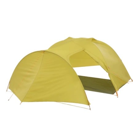 Big Agnes Footprint Blacktail 2 & Hotel mit dem Außenzelt des Blacktail Hotel aufgebaut