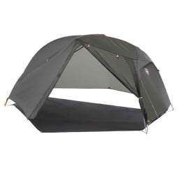 Big Agnes Footprint Copper Spur UL1 Bikepack aufgebaut mit separat erhältlichem Zelt