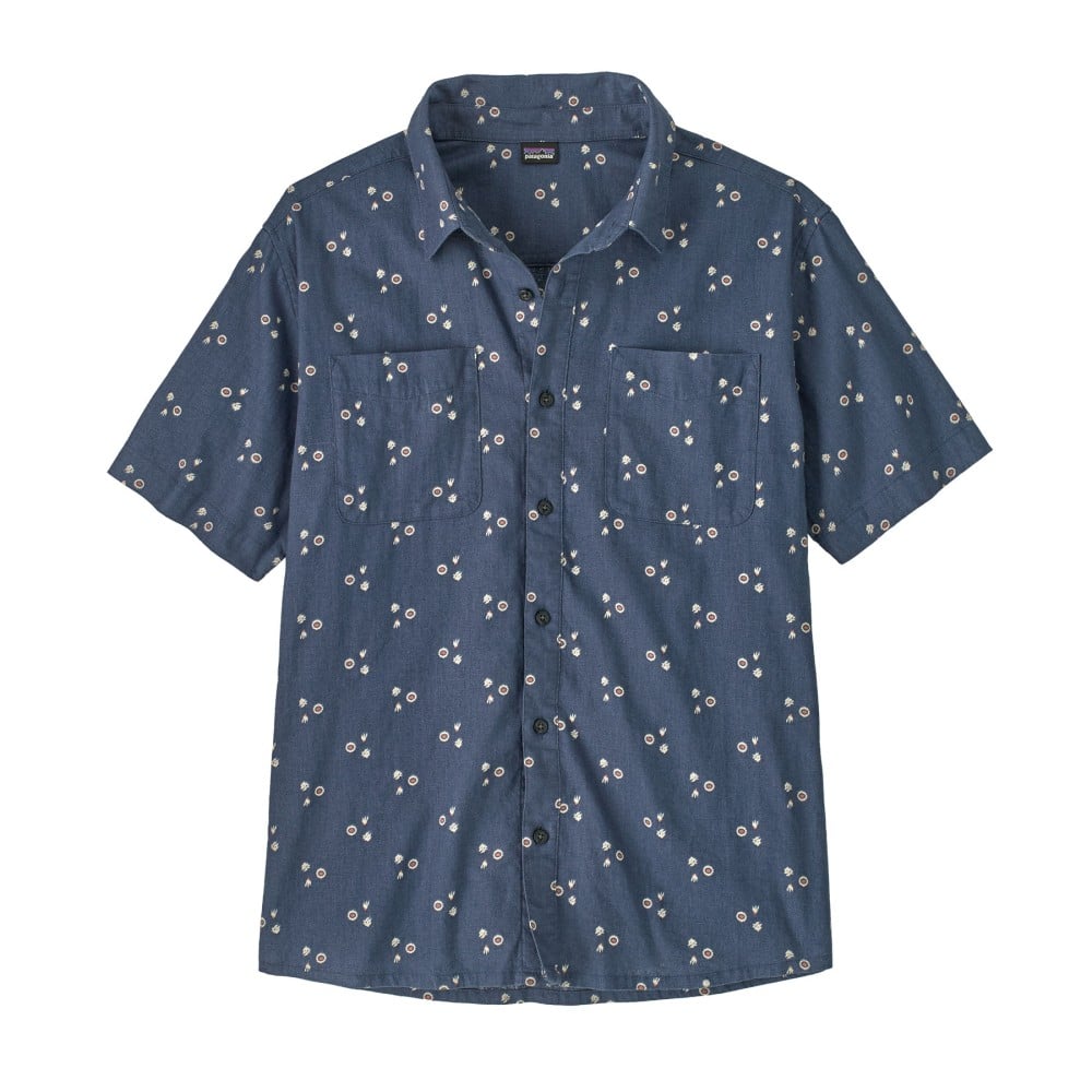 Patagonia Back Step Shirt Herren Bouquet Dolomite Blue
