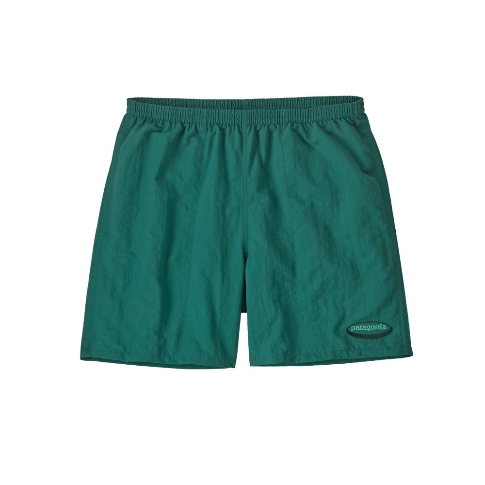 Patagonia Baggies Shorts Oval Logo Gem Green