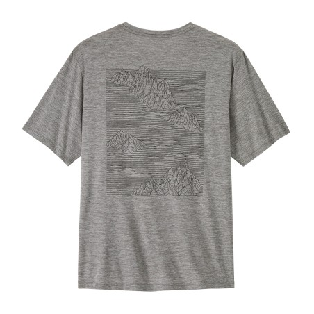 Patagonia Capilene Cool Daily Shirt Strataspire: Feather Grey Rückseite