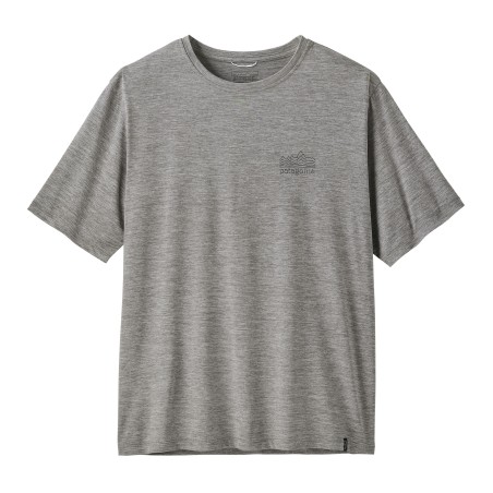 Patagonia Capilene Cool Daily Shirt in der Farbe Strataspire: Feather Grey