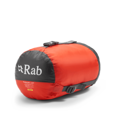 Rab Radeon 6C Kunstfaserschlafsack verpackt