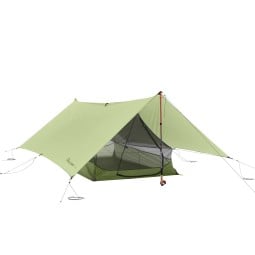 Sea to Summit Escapist Mesh Bug Shelter mit Tarp darüber (nicht enthalten)