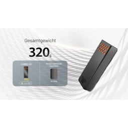 Nitecore Powerbank CARBO20 mit leichtem Eigengewicht