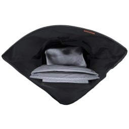 ORTLIEB Commuter Daypack City 27 L Black Innenansicht mit Laptopfach