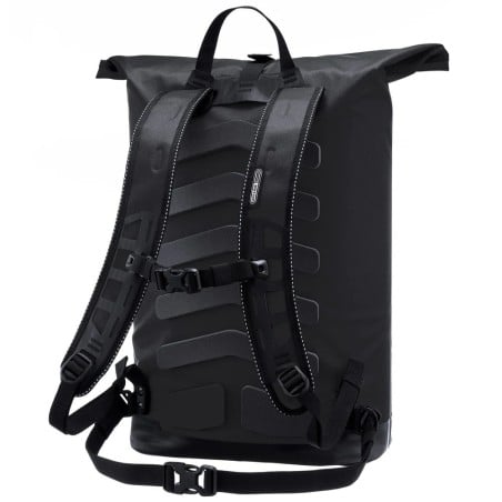 ORTLIEB Commuter Daypack City 27 L Black mit gepolsterten Schaumstoff Tragesystem