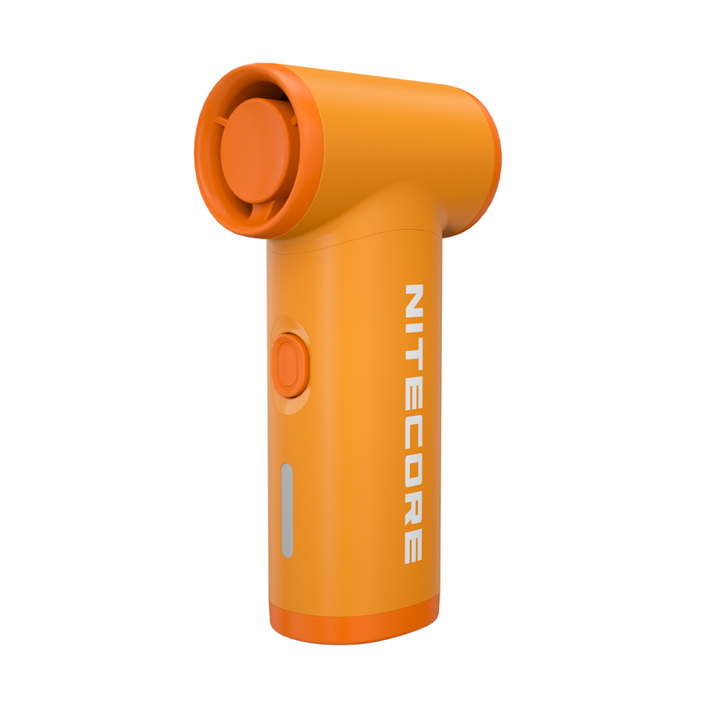 Nitecore NEF NANO Mini Handventilator in Orange