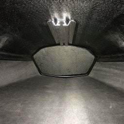 Aluminium-Schiene (unter Deck montiert) zur Befestigung eines Fußstemmbocks (optional)