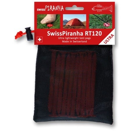 Swiss Piranha Peg RT120 10er Pack mit Tasche