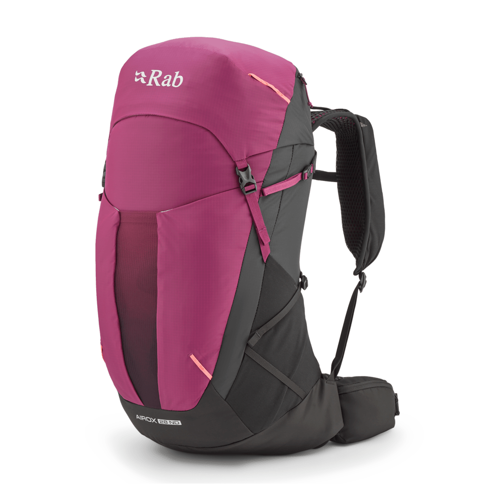 Rab Airox ND28L Tagesrucksack Damen Mulberry Black