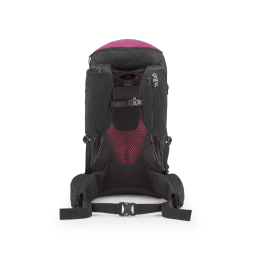 Rab Airox ND28L Tagesrucksack Damen Mulberry Black Rückseite