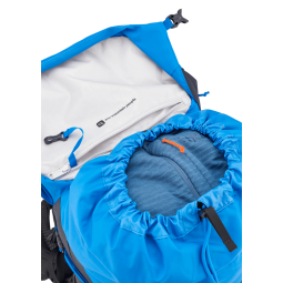 Rab Airox 30L Daypack Blick unter das Deckelfach
