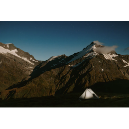 Gossamer Gear The One Einwandzelt in den Bergen im Einsatz