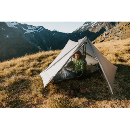 Gossamer Gear The One Einwandzelt draußen im Einsatz