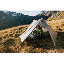 Gossamer Gear The One Einwandzelt draußen im Einsatz