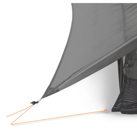 Gossamer Gear The Two Einwandzelt mit einfachem Aufbau durch Fritsch Hitch Abspannung