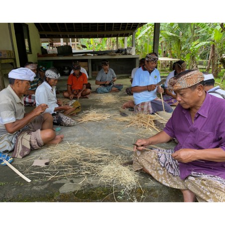 EOE Ria Bamboo Trinkhalm Fertigungstätte auf Bali