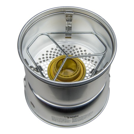 Trangia Kochereinsatz Espressostern eingebaut in ein Trangia Sturmkocher Set