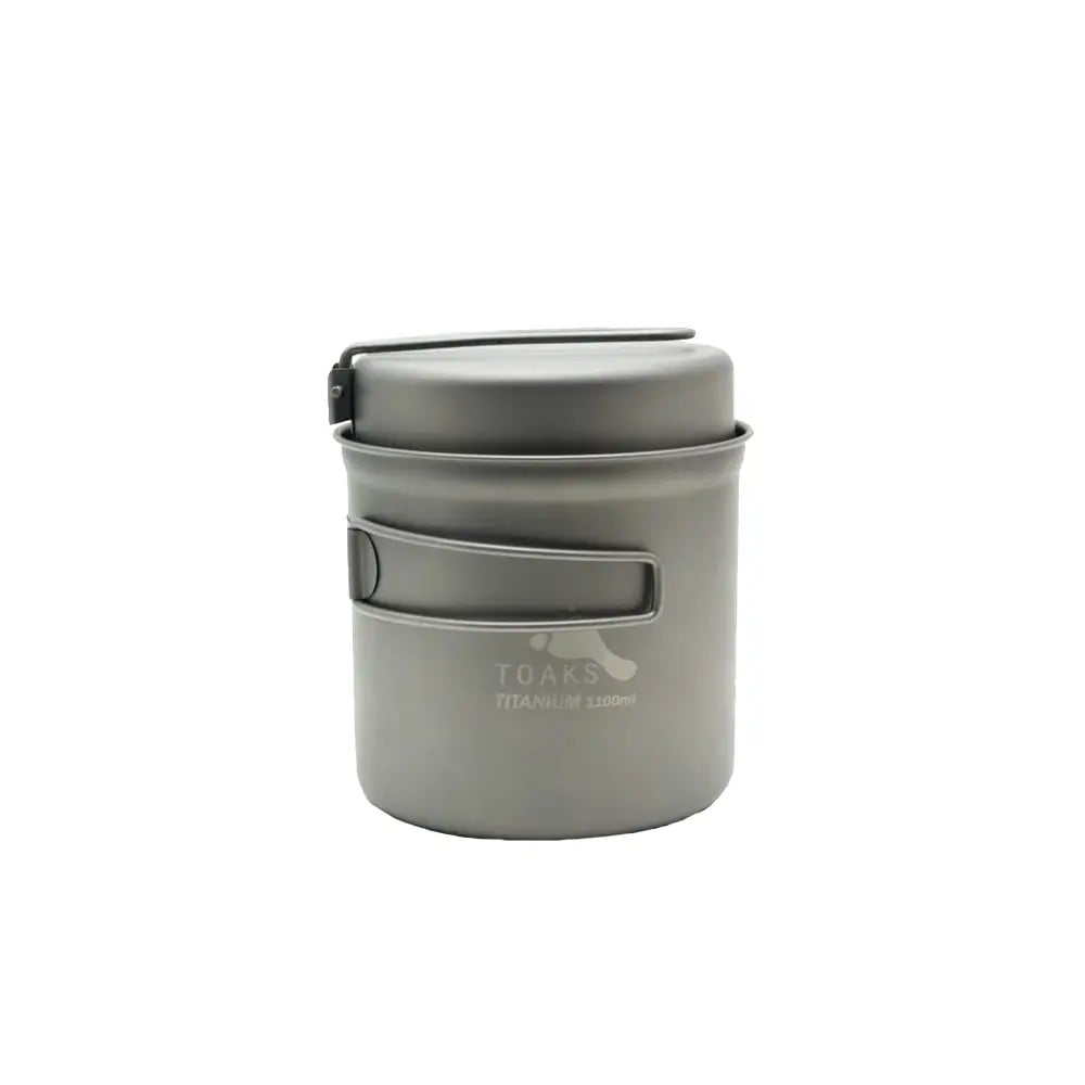 Toaks Titanium 1100ml Pot mit Pfanne