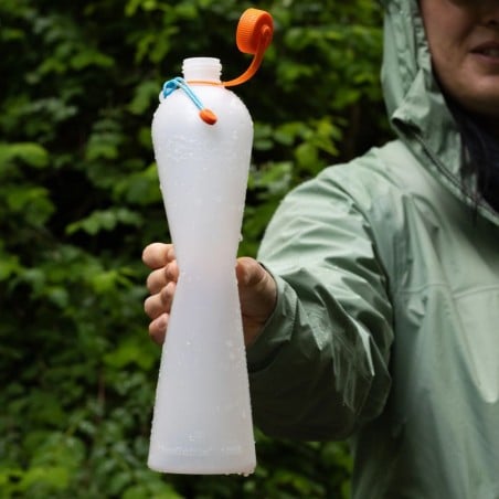 Cnoc Thru Bottle Trinkflasche können z.B. mit Sawyer Filtern mit 28 mm Gewinde kombiniert werden