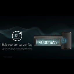 Nitecore NEF01 Handventilator mit bis zu 13 Stunden Laufzeit