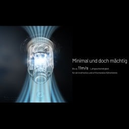 Nitecore NEF01 Handventilator mit maximaler Leistung trotz minimalen Gewichts.