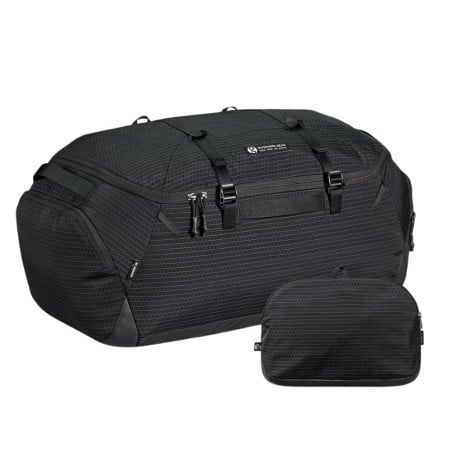 Gossamer Gear Vanish Jet Duffel 58L robust und klein verpackt.