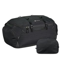 Gossamer Gear Vanish Jet Duffel 58L robust und klein verpackt.