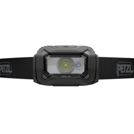 Petzl Aria 1 RGB Stirnlampe black Frontansicht