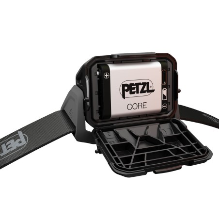 Petzl Aria 2R RGB Stirnlampe black mit Core Akku