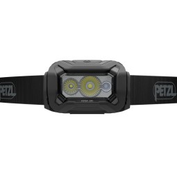 Petzl Aria 2R RGB Stirnlampe black von vorne