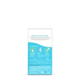 HydraPak Bottle Bright Reinigungstabletten 12 Stk Rückseite der Verpackung