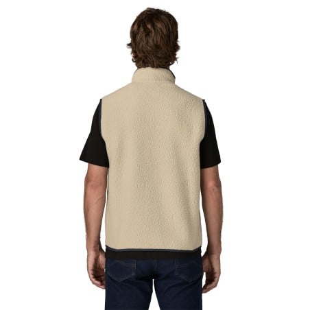 Patagonia Retro Pile Vest Fleeceweste Pelican Rückansicht