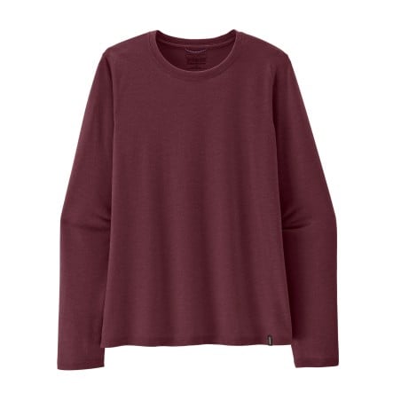 Patagonia Long-Sleeved Cap Cool Trail Shirt Damen Berry Fig