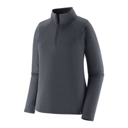 Patagonia Capilene Midweight Zip Neck Damen Smolder Blue