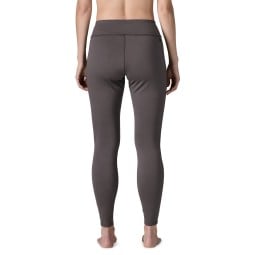 Patagonia Capilene Midweight Bottoms Damen Rückseite anhand der Farbe Ink Black