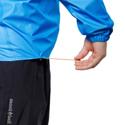 Montbell Peak Shell Jacket UL Regenjacke für Herren mit verstellbarem Saum