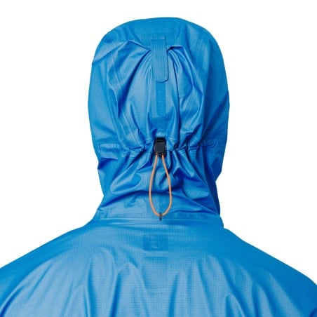 Montbell Peak Shell Jacket UL Regenjacke Kapuze verstellbar am Hinterkopf