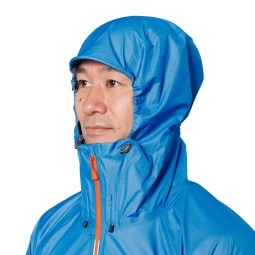 Montbell Peak Shell Jacket UL Regenjacke mit verstärktem Schirm an der Kapuze
