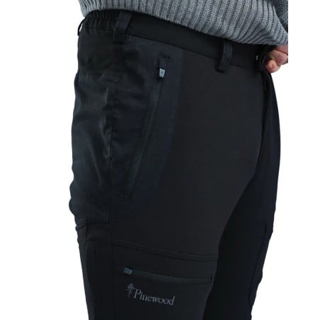Pinewood Finnveden Hybrid Trousers Black Seitenansicht