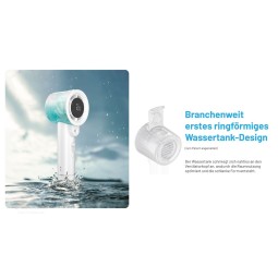 Nitecore izzCool20 Pro Handventilator mit ringförmigem Wassertank