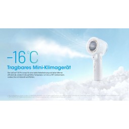 Nitecore izzCool20 Pro Handventilator für deutliche Abkühlung durch feinen Wassernebel