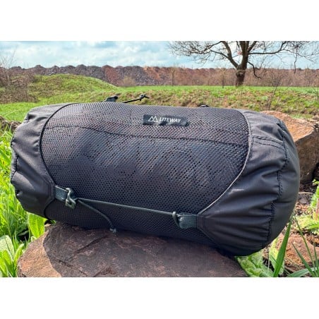 Liteway Compression Bag draußen im Einsatz