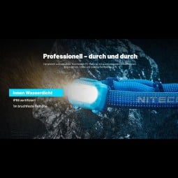 Nitecore UT27 MB Stirnlampe wasserfest nach IP66