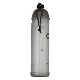 Cnoc Vesica 28mm Faltflasche Smoky mit Skala an der Seite