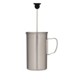 Snow Peak Titanium Kaffeepresse aus Titan