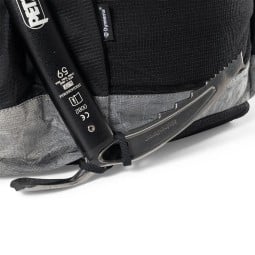 Hyperlite Mountain Gear Unbound 55 Rucksack Grey mit Aufnahme für Eisaxt